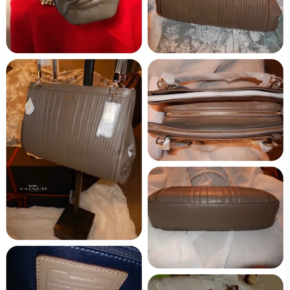 Lot of 7 NWT Coach Authentic Handbags - Picture 5 of 9